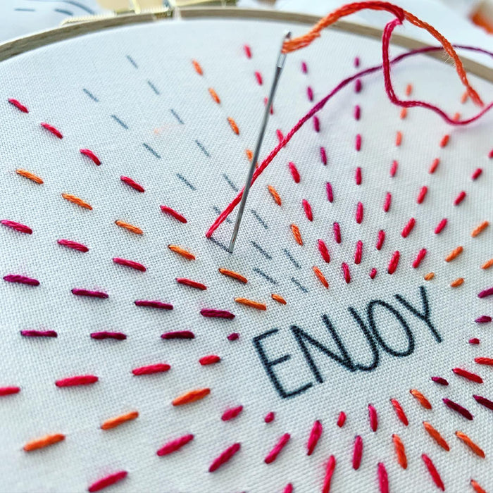 Beginner Hand Embroidery Kit