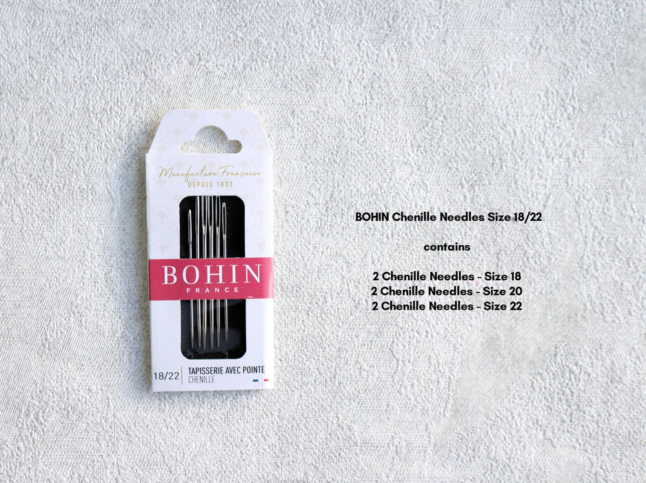 BOHIN Chenille Needles Size 18/22