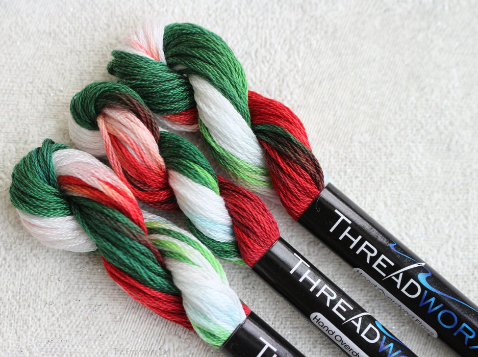 Threadworx Christmas Candy 1086 Embroidery Thread