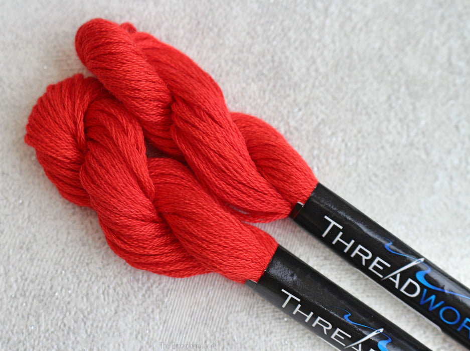 ThreadworX Bright Red 10902 Embroidery Thread