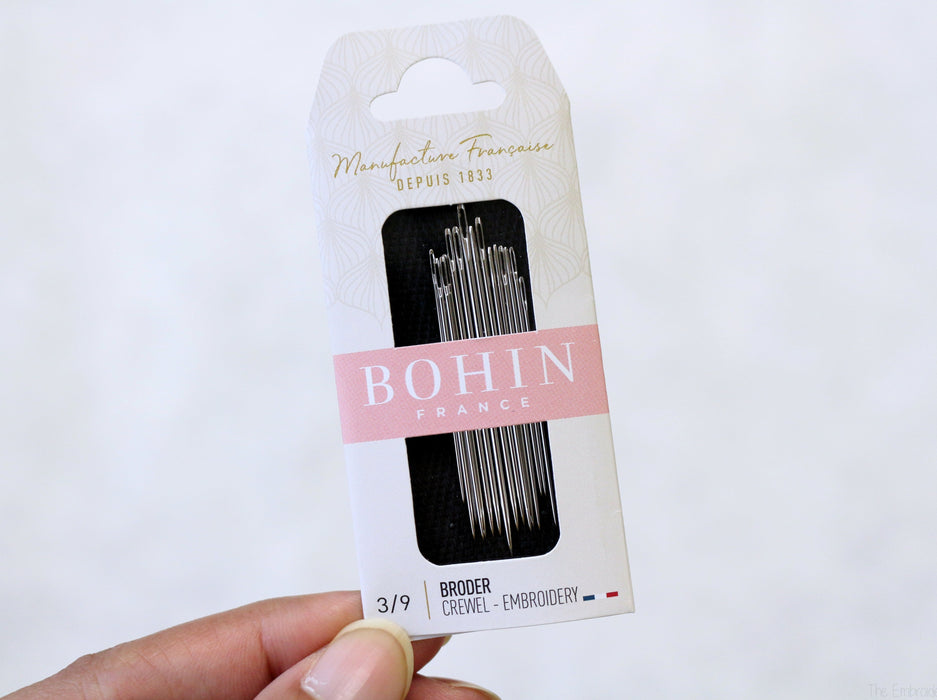 Bohin Embroidery Needles Size 3 to 9