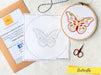 Butterfly Embroidery Fabric