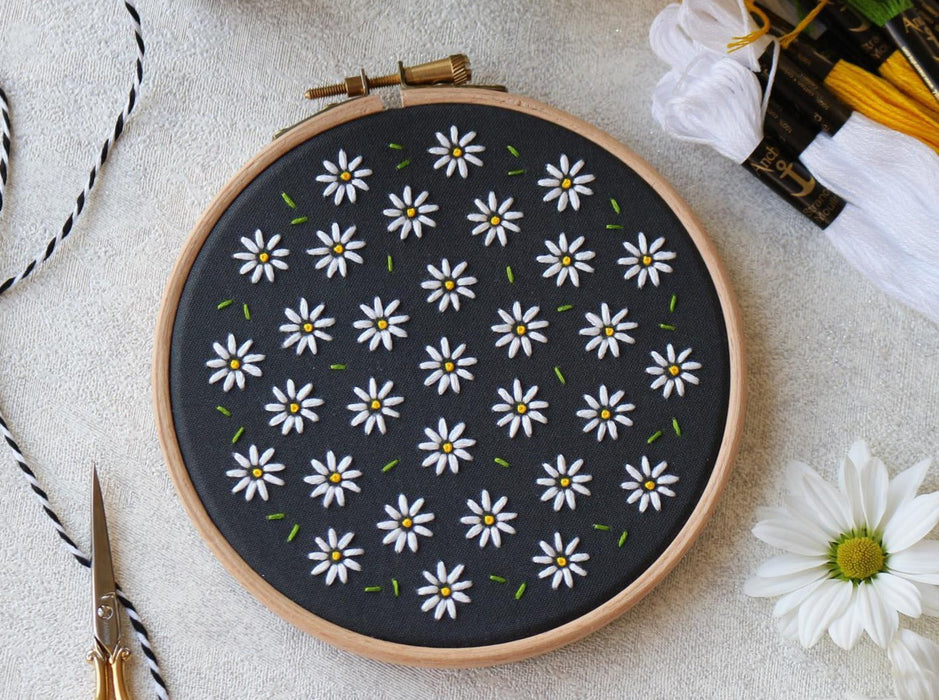 Daisy Embroidery Kit