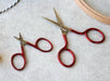 Bohin Soft Touch Red Embroidery Scissors