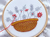 Flower Basket Embroidery Kit