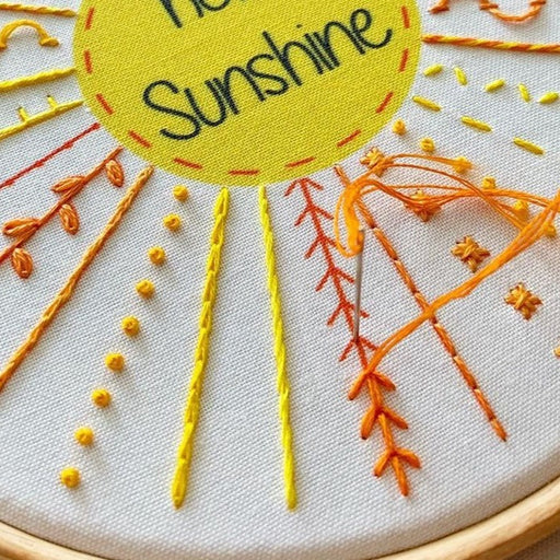 Hello Sunshine Embroidery Kit