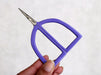 Kelmscott Pudgie Purple Embroidery Scissors