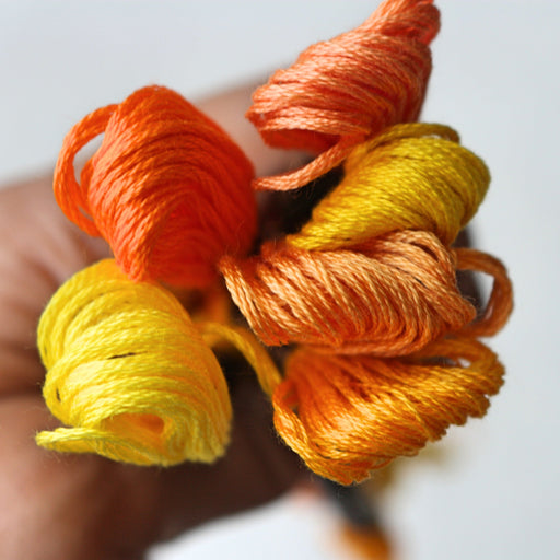 Sunshine Colours DMC Embroidery Thread