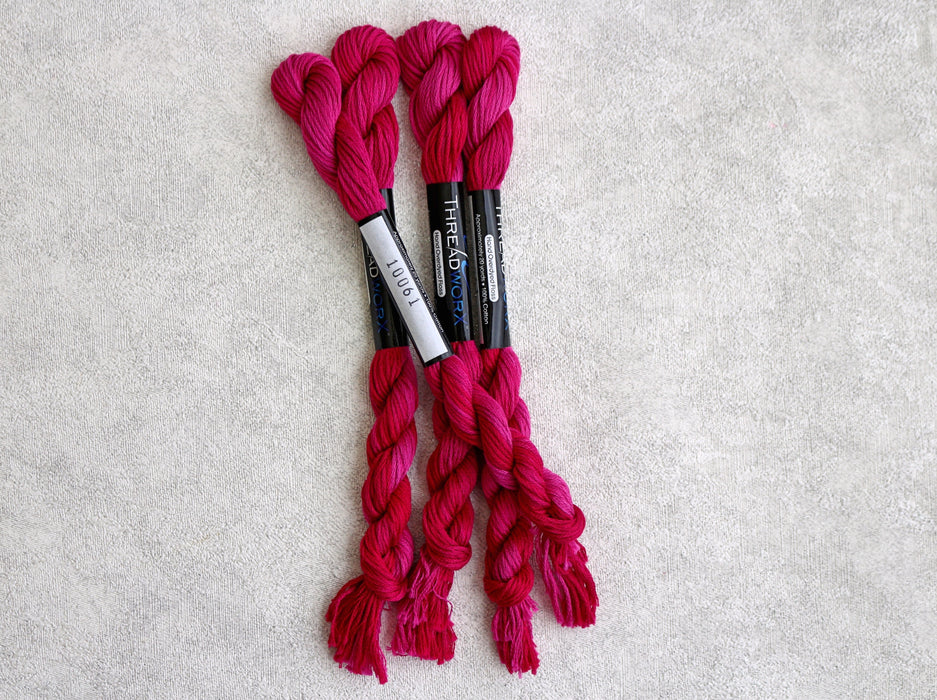 ThreadworX 10061 Pink Variegated Embroidery Thread