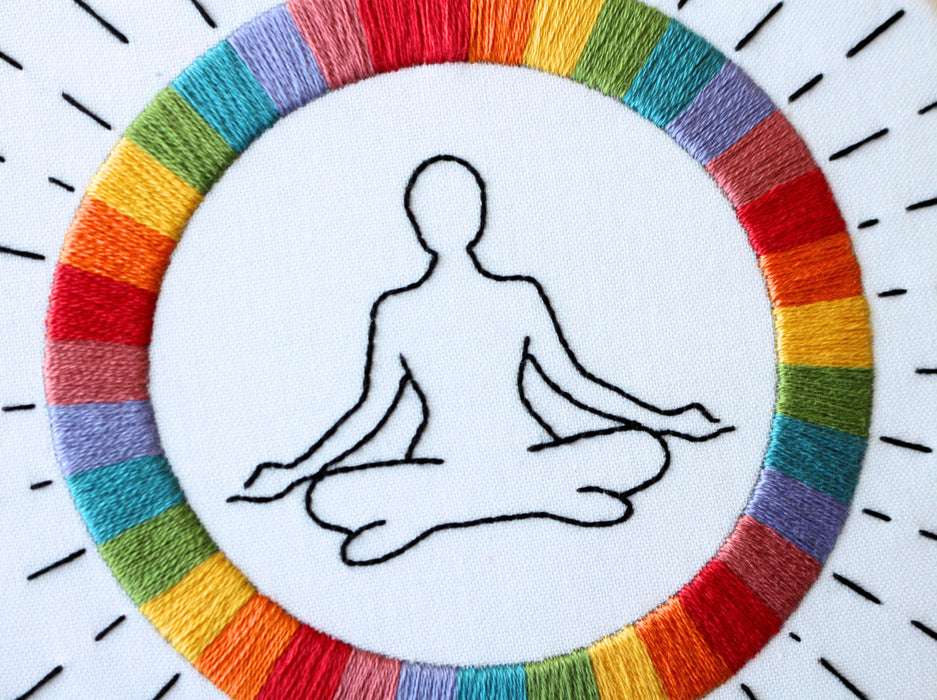 Yoga Embroidery Kit